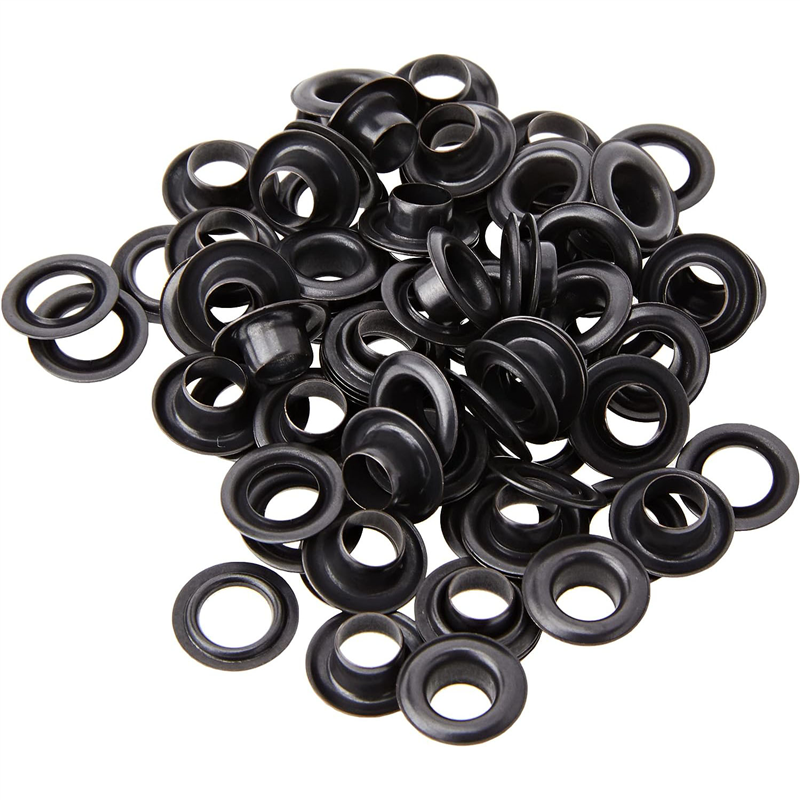 日本紐釦貿易 プリム(Prym) 両面ハトメ(アイレット) φ5mm 40組入 ブラックニッケル 542371 (ご注文単位1個)【直送品】