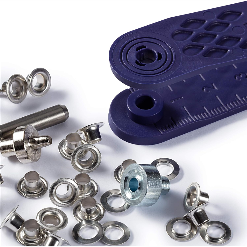 日本紐釦貿易 プリム(Prym) 両面ハトメ(アイレット) φ4mm 50組入 ニッケル 542407 (ご注文単位1個)【直送品】