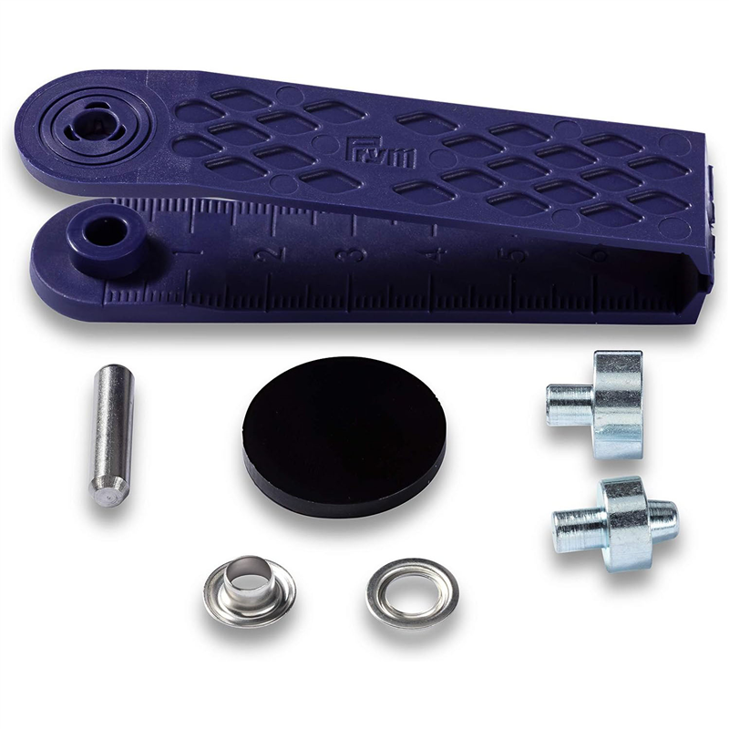 日本紐釦貿易 プリム(Prym) 両面ハトメ(アイレット) φ5mm 40組入 ニッケル 542410 (ご注文単位1個)【直送品】