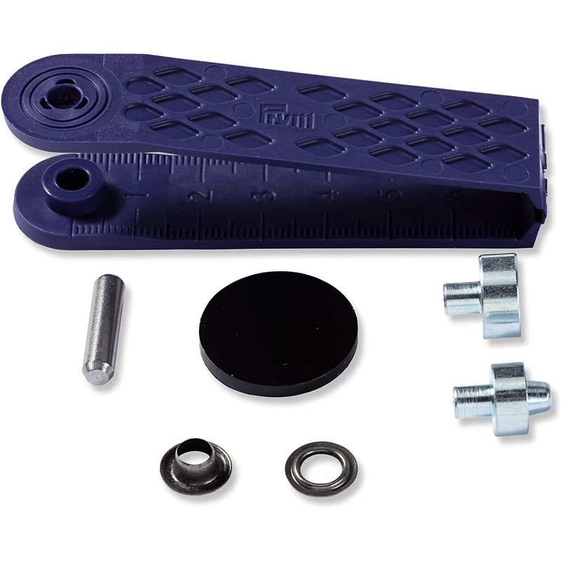 日本紐釦貿易 プリム(Prym) 両面ハトメ(アイレット) φ5mm 40組入 オールドアイアン 542412 (ご注文単位1個)【直送品】