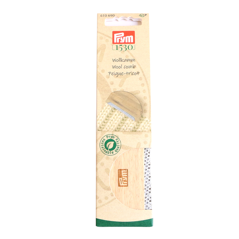 日本紐釦貿易 プリム(Prym) イージー毛玉クリーナー ウッド PRM610940 (ご注文単位1個)【直送品】