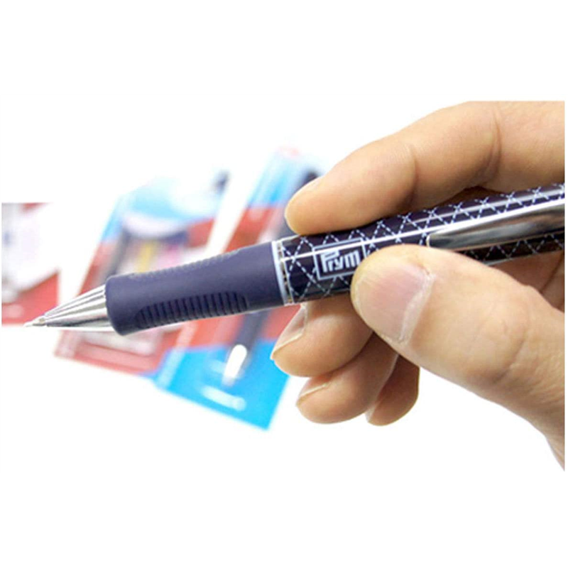 日本紐釦貿易 プリム(Prym) 布用水性シャープチャコ 全長140mm 1セット ホワイト/本体ネイビー 610739 (ご注文単位1個)【直送品】