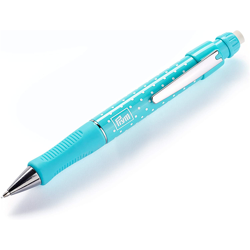 日本紐釦貿易 プリム(Prym) 布用水性シャープチャコ 全長140mm 1セット ホワイト/.本体ミントグリーン 芯直径0.9mm 610842 (ご注文単位1個)【直送品】