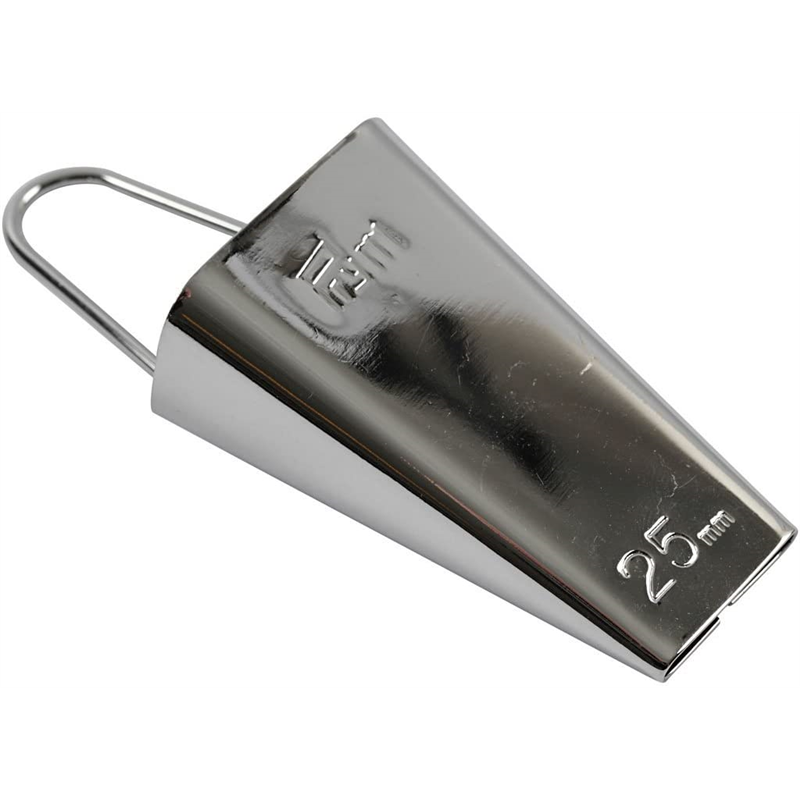 日本紐釦貿易 プリム(Prym) バイアステープメーカー 出来上がり巾25mm 1個 シルバー 611343 (ご注文単位1個)【直送品】