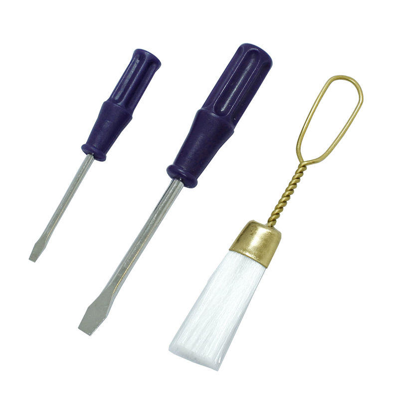 日本紐釦貿易 プリム(Prym) ミシンメンテナンス工具セット リントブラシ&マイナスドライバー大小2本セット 611346 (ご注文単位1個)【直送品】