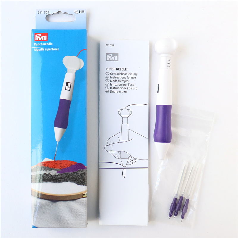 日本紐釦貿易 プリム(Prym) パンチニードル 3D刺用 1.3/1.6/2.2mmφ 針3本付き 1セット PRM611708 (ご注文単位1個)【直送品】