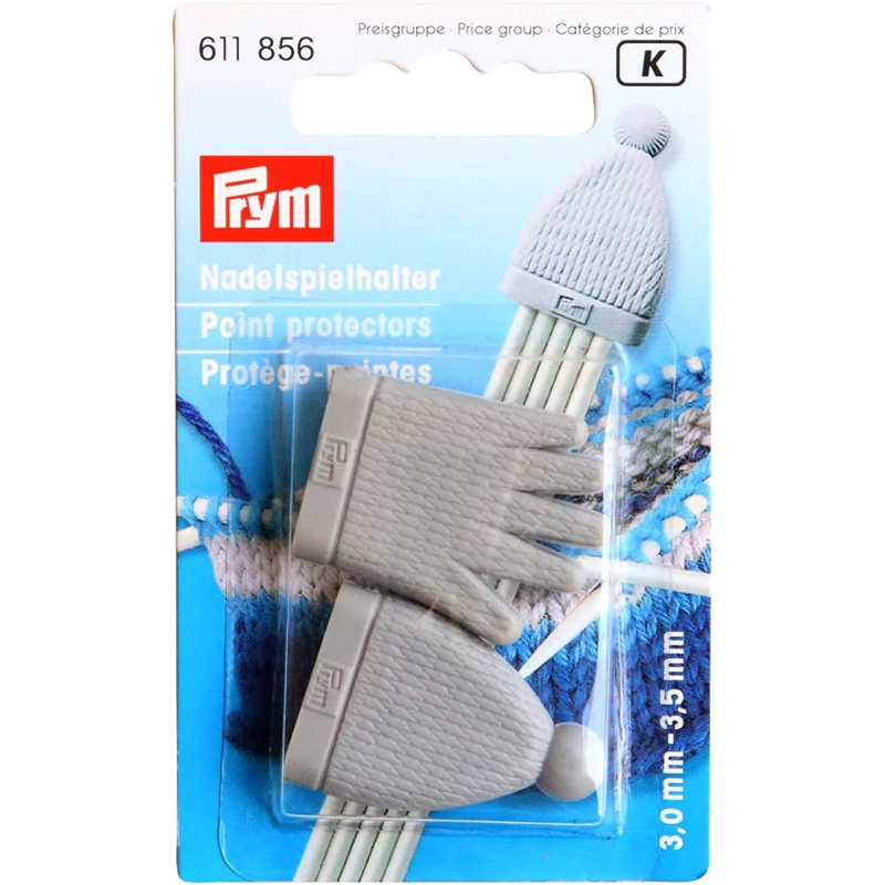 日本紐釦貿易 プリム(Prym) 棒針保護サック 2.0～2.5ｍｍ用 グレー PRM611856 （ご注文単位1個）【直送品】