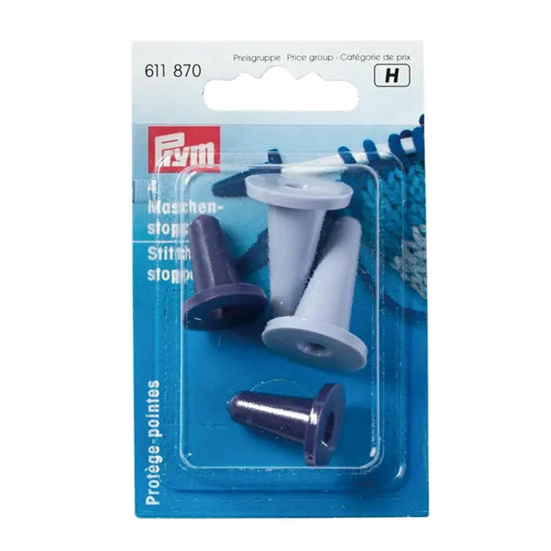 日本紐釦貿易 プリム(Prym) あみ目止めキャップ 大2個・小2個入 611870 （ご注文単位1個）【直送品】