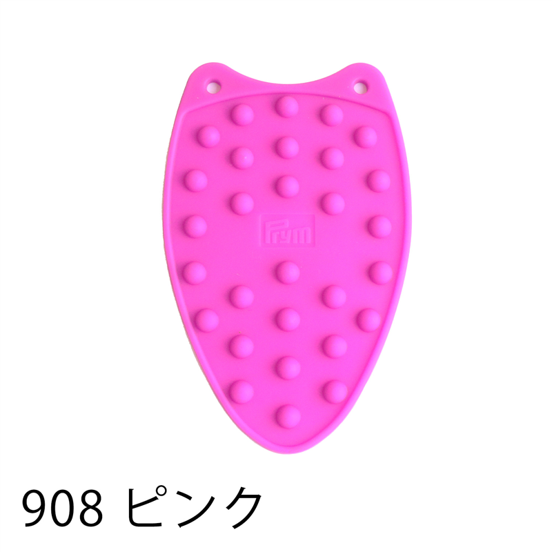 日本紐釦貿易 プリム(Prym) 耐熱シリコン アイロンマット ミニ 150mm×100mm ピンク PRM611908 (ご注文単位1枚)【直送品】