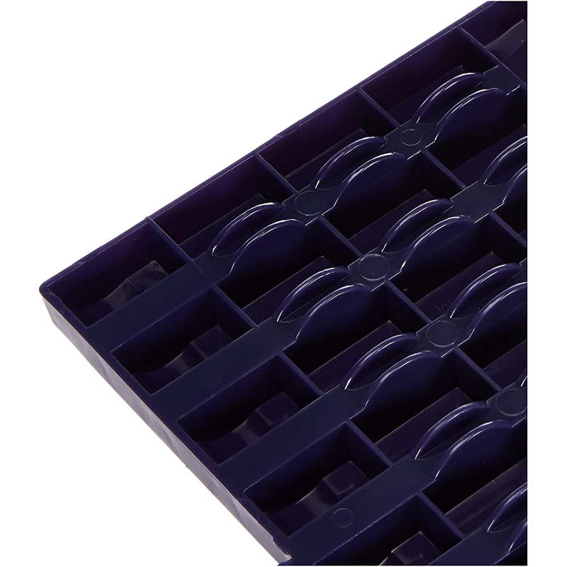 日本紐釦貿易 プリム(Prym) ボビン収納ボックス 32個入 120mm×160mm×30mm 1個 パープル 611979 (ご注文単位1個)【直送品】