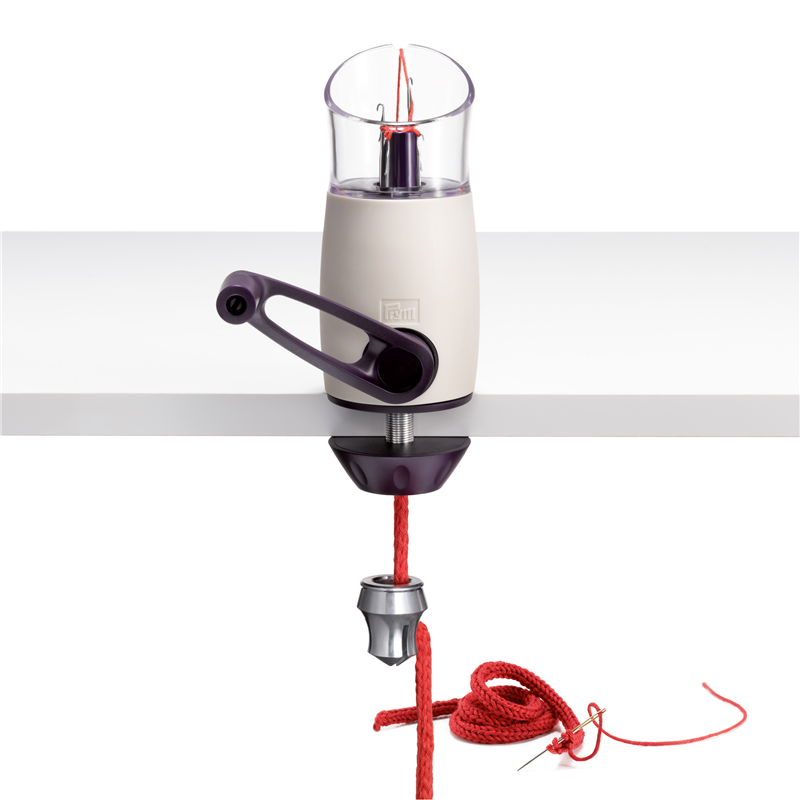 日本紐釦貿易 プリム(Prym) エルゴノミック ニッティングミル「コンフォートツイスト」 約H19cm×W約13cmハンドル込 1セット PRM624181 （ご注文単位1個）【直送品】