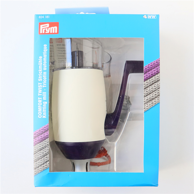 日本紐釦貿易 プリム(Prym) エルゴノミック ニッティングミル「コンフォートツイスト」 約H19cm×W約13cmハンドル込 1セット PRM624181 （ご注文単位1個）【直送品】