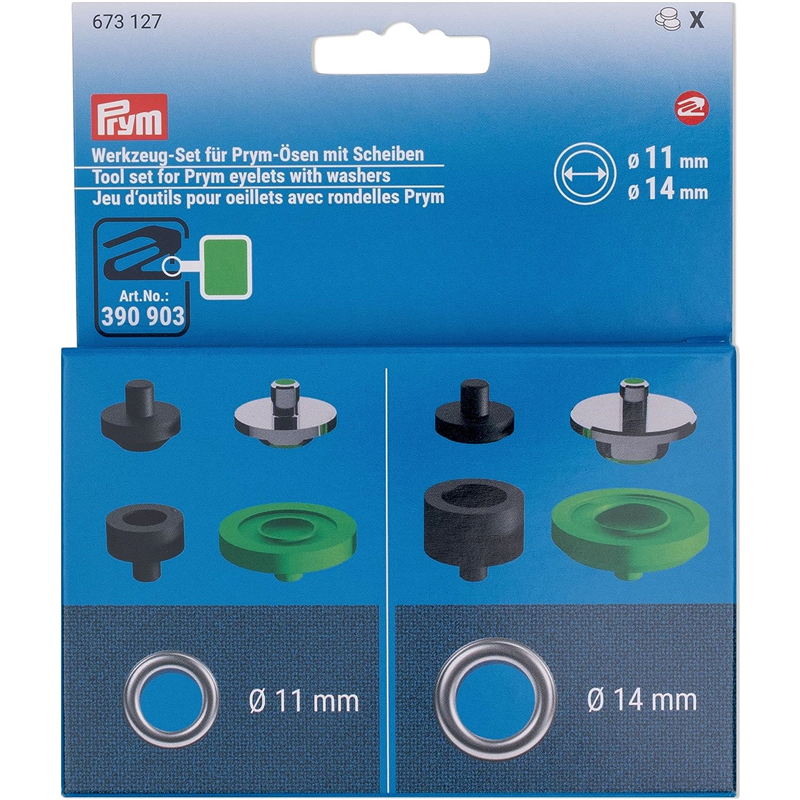 日本紐釦貿易 プリム(Prym) ハトメ専用駒 11mm・14mm用 673127 (ご注文単位1台)【直送品】