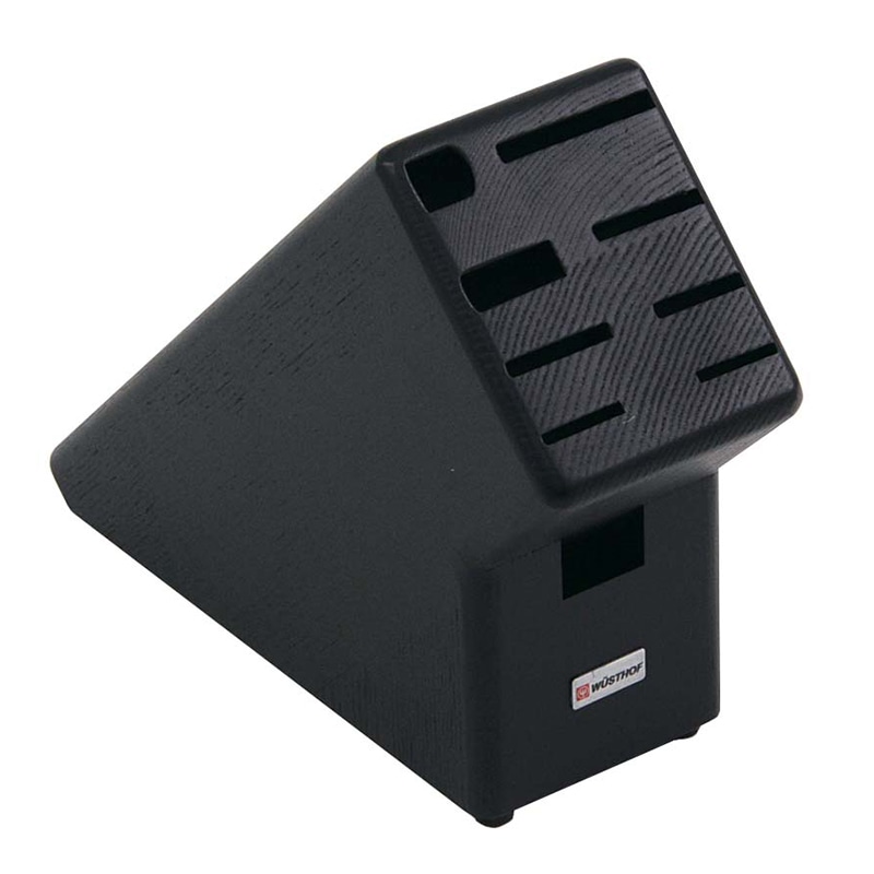 ヴォストフ木製ナイフブロック7237ブラック2099600904 1個(ご注文単位1個)【直送品】