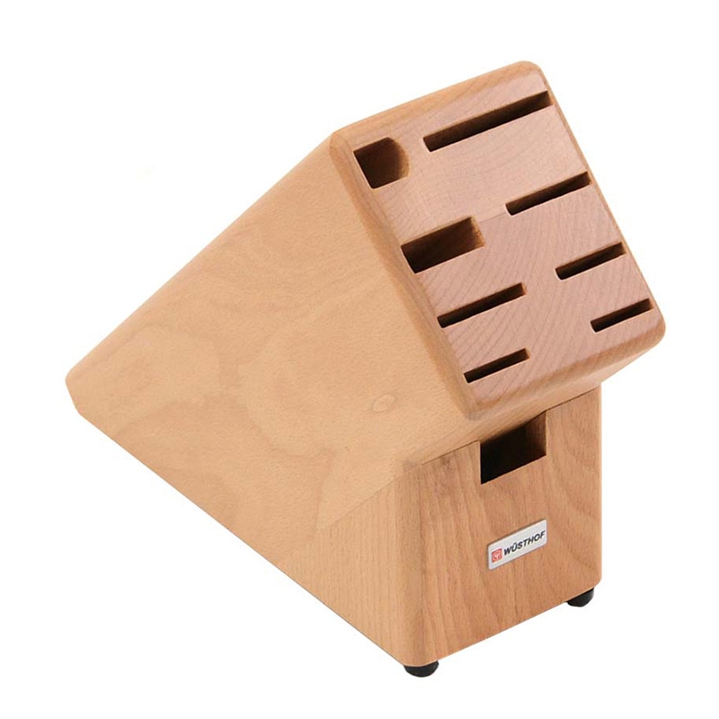 ヴォストフ木製ナイフブロック7239ナチュラル2099600905 1個(ご注文単位1個)【直送品】