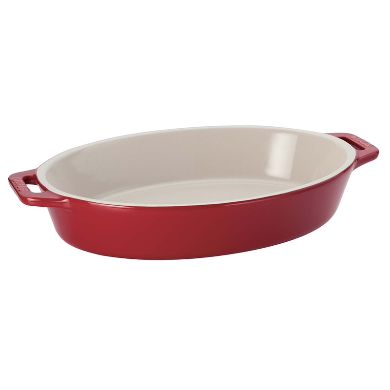 ストウブ セラミック オーバルディッシュ 17cm チェリー 40508-581 1個(ご注文単位1個)【直送品】