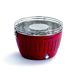 ロータスグリル　G-RO-34PNC2 レッド（キャリーケース付）  1個（ご注文単位1個）【直送品】