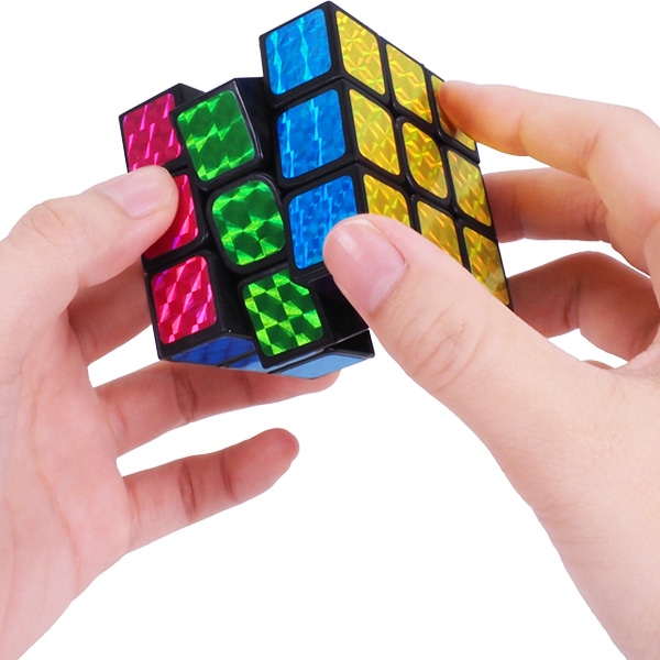 三洋堂 キラキラ六面体パズル 20個/袋（ご注文単位36袋）【直送品】