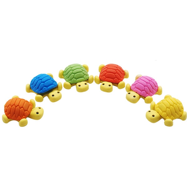 三洋堂 カラフルカメさん消しゴム 60個/袋(ご注文単位32袋)【直送品】