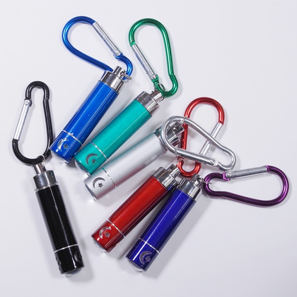 三洋堂 LEDライトカラビナ付き 24個/袋(ご注文単位16袋)【直送品】