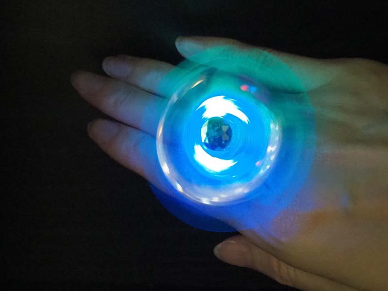 三洋堂 光るピカピカスピナー指輪 24個/袋(ご注文単位24袋)【直送品】