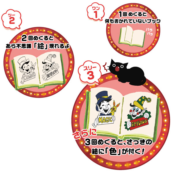 三洋堂 わくわくマジックブック 12個/袋（ご注文単位40袋）【直送品】
