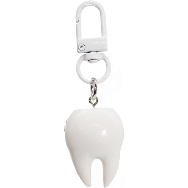 三洋堂 にっこりデンタルキーホルダー 15個/袋（ご注文単位56袋）【直送品】