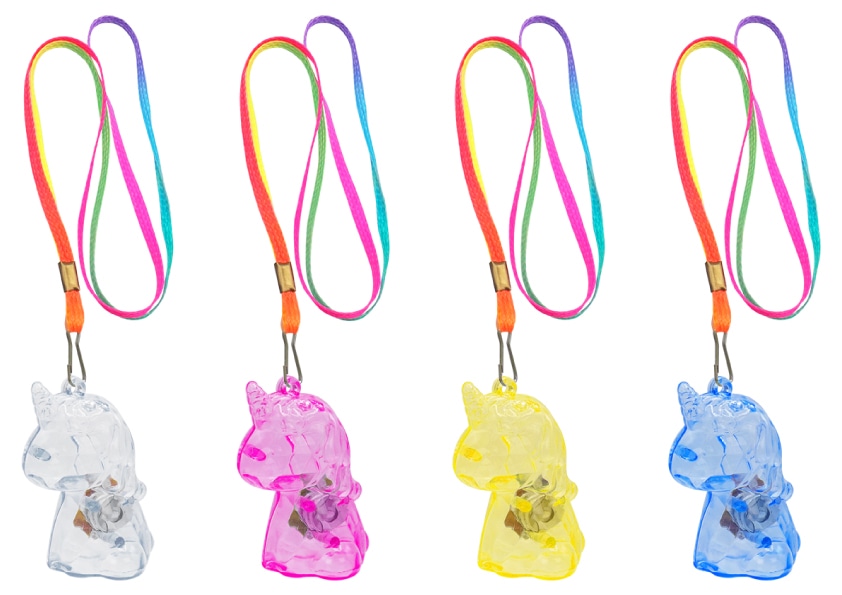 三洋堂 光るピカピカユニコーンペンダント 36個/袋(ご注文単位16袋)【直送品】