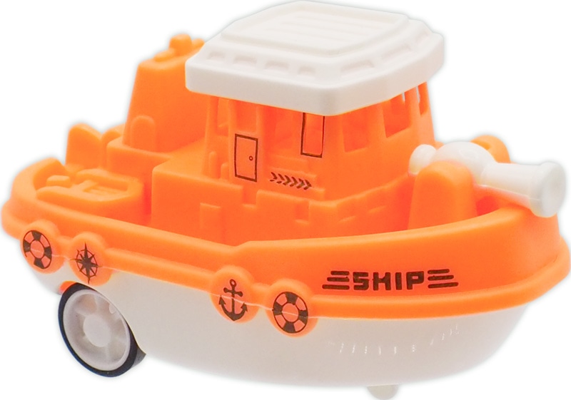 三洋堂 カラフルプルバック船 24個/袋（ご注文単位50袋）【直送品】