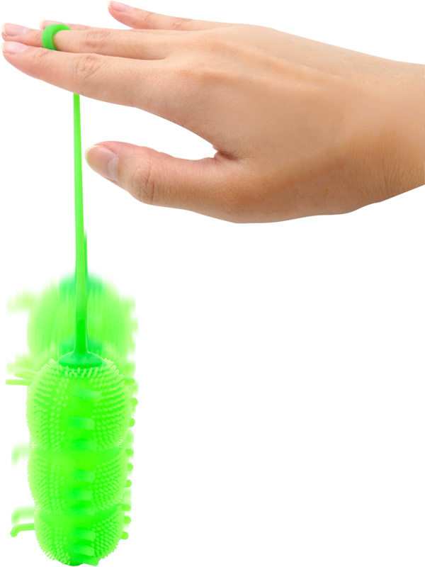 三洋堂 光るピカピカいも虫ヨーヨー 12個/袋（ご注文単位30袋）【直送品】