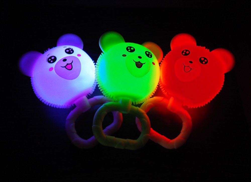 三洋堂 光るピカピカクマさんハンド 12個/袋（ご注文単位24袋）【直送品】