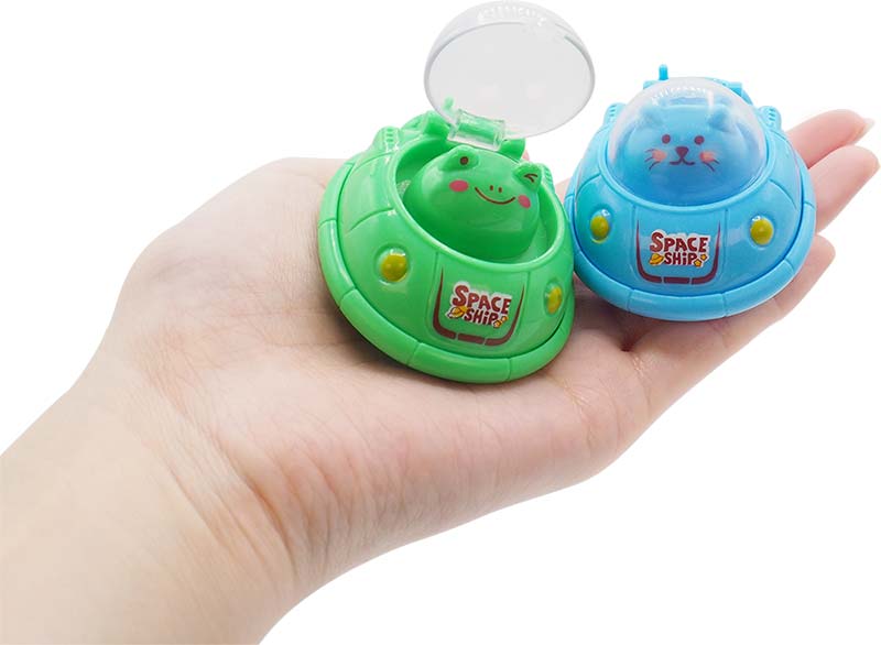 三洋堂 アニマルプルバックスペースシップ 24個/袋(ご注文単位50袋)【直送品】