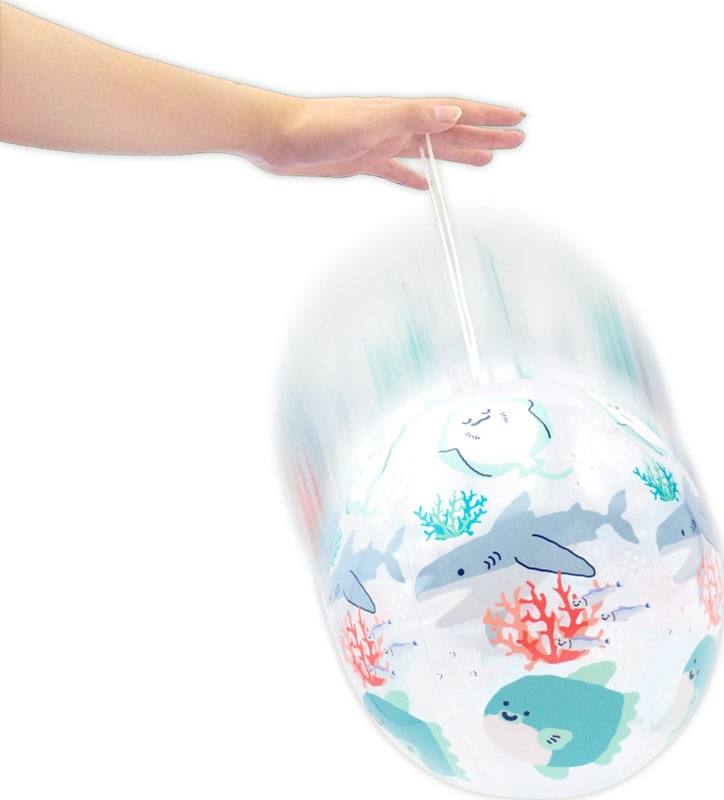 三洋堂 すいぞくかんのおともだちビーチボール 6個/袋（ご注文単位60袋）【直送品】