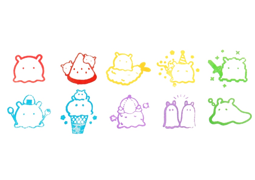 三洋堂 メンダコちゃんミニスタンプ 60個/袋(ご注文単位24袋)【直送品】