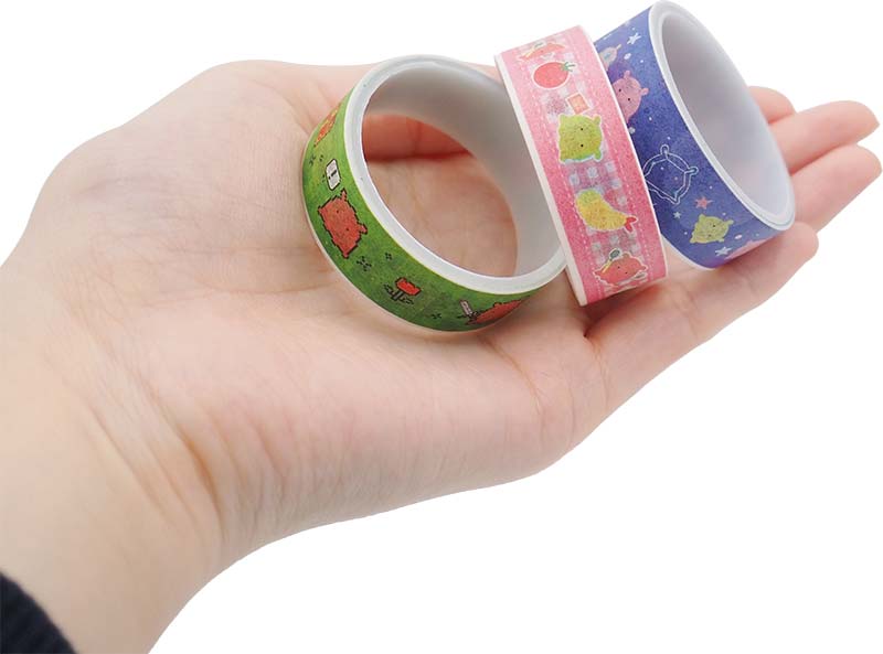 三洋堂 メンダコちゃんマスキングテープ 16個/袋（ご注文単位60袋）【直送品】