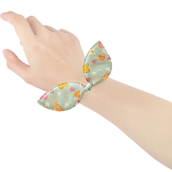 三洋堂 うさみみハートヘアゴム 48個/袋(ご注文単位50袋)【直送品】