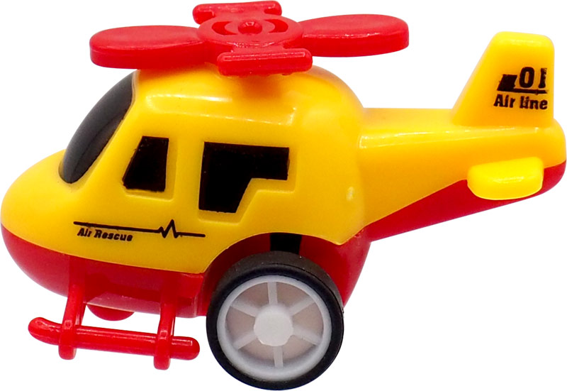 三洋堂 プルバックミニヘリコプター 24個/袋(ご注文単位50袋)【直送品】