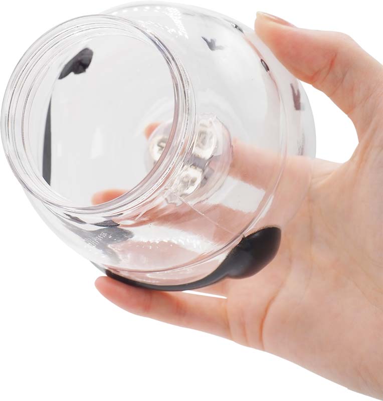 三洋堂 ピカピカ光る シマエナガちゃんボトル 1個（ご注文単位96個）【直送品】