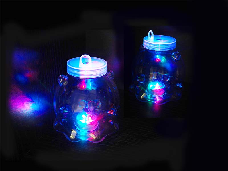 三洋堂 ピカピカ光る メンダコちゃんボトル 1個(ご注文単位96個)【直送品】