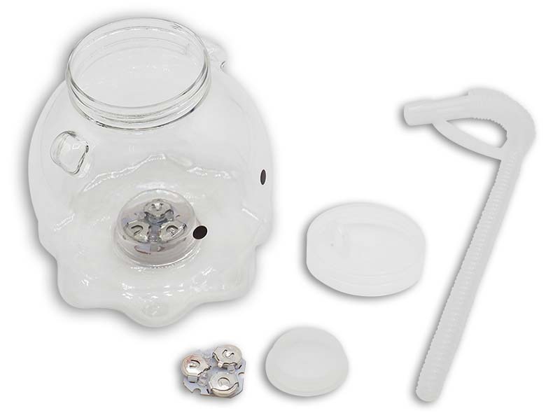 三洋堂 ピカピカ光る メンダコちゃんボトル 1個(ご注文単位96個)【直送品】