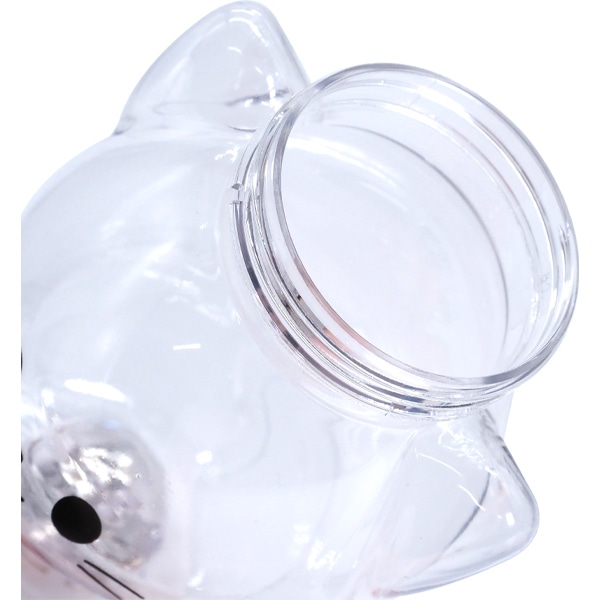 三洋堂 ピカピカ光る ネコちゃんボトル 1個(ご注文単位96個)【直送品】