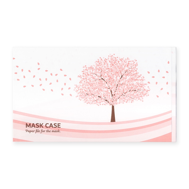 九州紙工 マスクケース SAKURA MC-4 200枚/袋（ご注文単位10袋）【直送品】