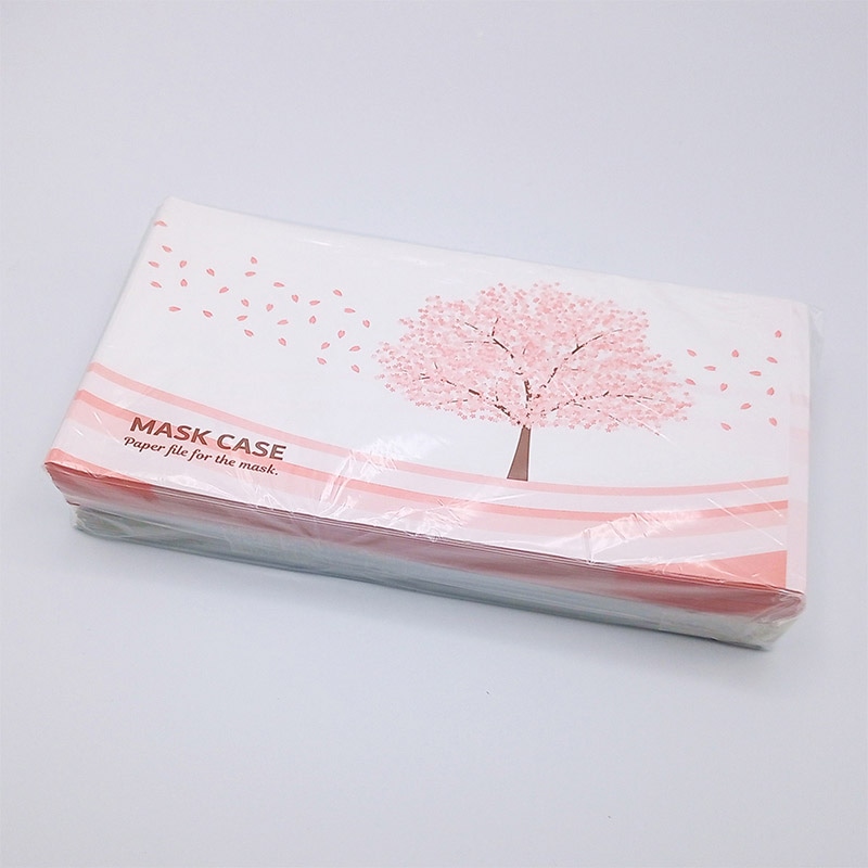 九州紙工 マスクケース SAKURA MC-4 200枚/袋(ご注文単位10袋)【直送品】