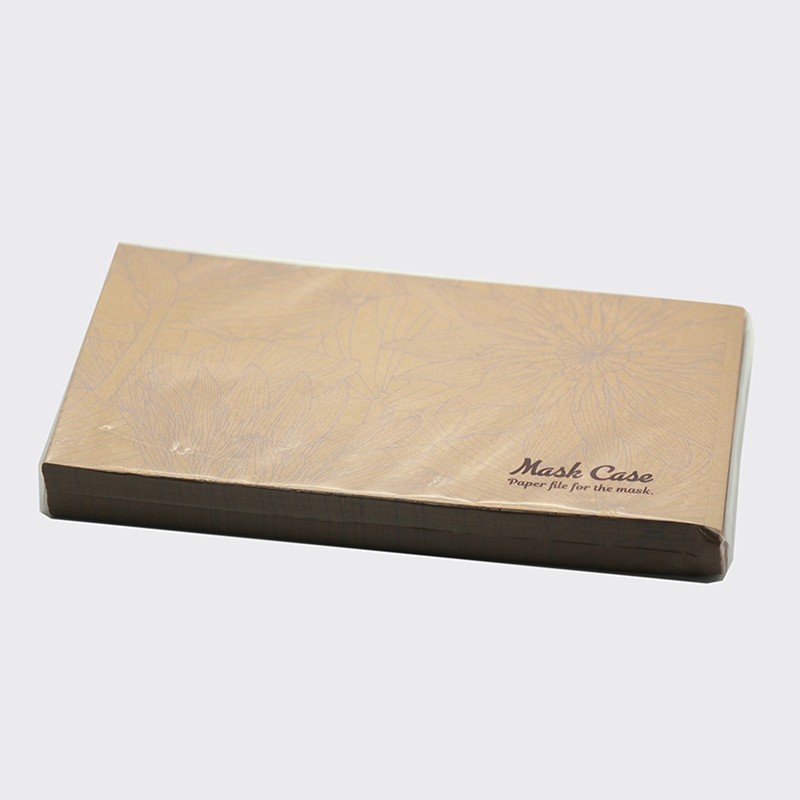 九州紙工 マスクケース クラフト MC-7 100枚/袋(ご注文単位20袋)【直送品】