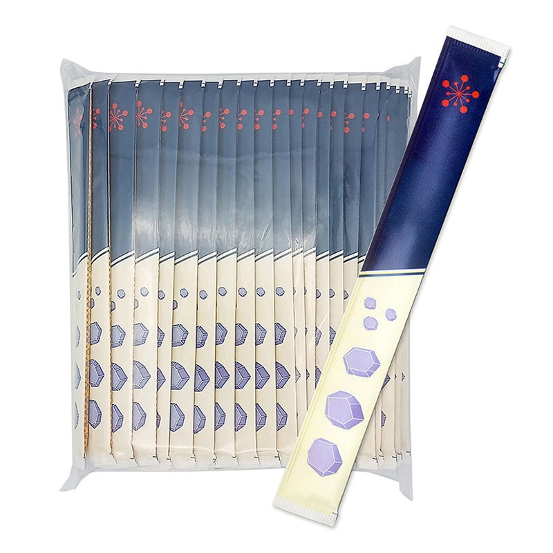 九州紙工 和柄完封箸 アスペン元禄 8寸 紅梅 WK-13 100膳/袋(ご注文単位20袋)【直送品】