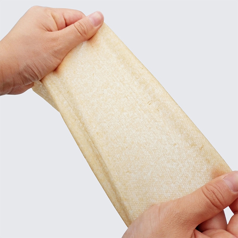 九州紙工 未晒おしぼり 無地 WM-50 100枚/袋(ご注文単位20袋)【直送品】