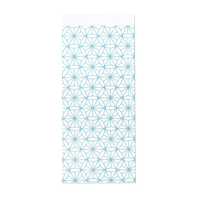 九州紙工 箸袋 HANA ミニ 七宝 HANA-1 500枚/袋(ご注文単位10袋)【直送品】