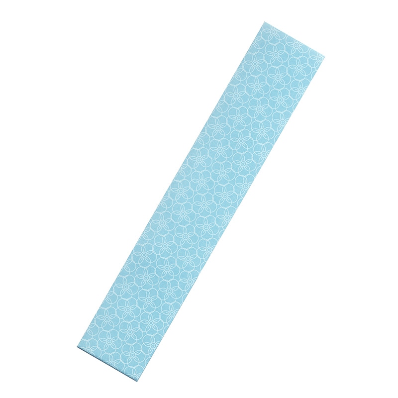 九州紙工 箸袋 うすあさぎ 三つ折 梅 UA-2 500枚/袋(ご注文単位10袋)【直送品】