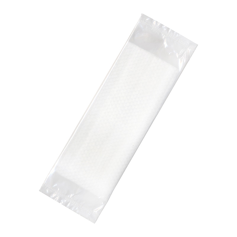 九州紙工 使い捨ておしぼり エンボス 平型 W-15 100枚/袋(ご注文単位20袋)【直送品】