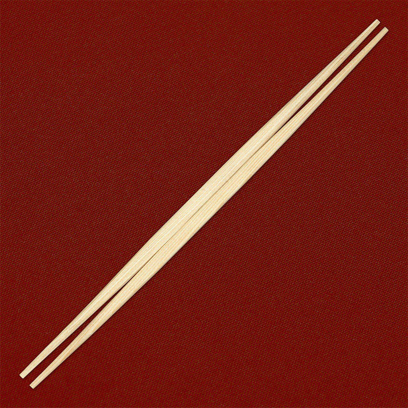 九州紙工 杉らんちゅう箸 26cm バラ SR260 100膳/袋(ご注文単位20袋)【直送品】